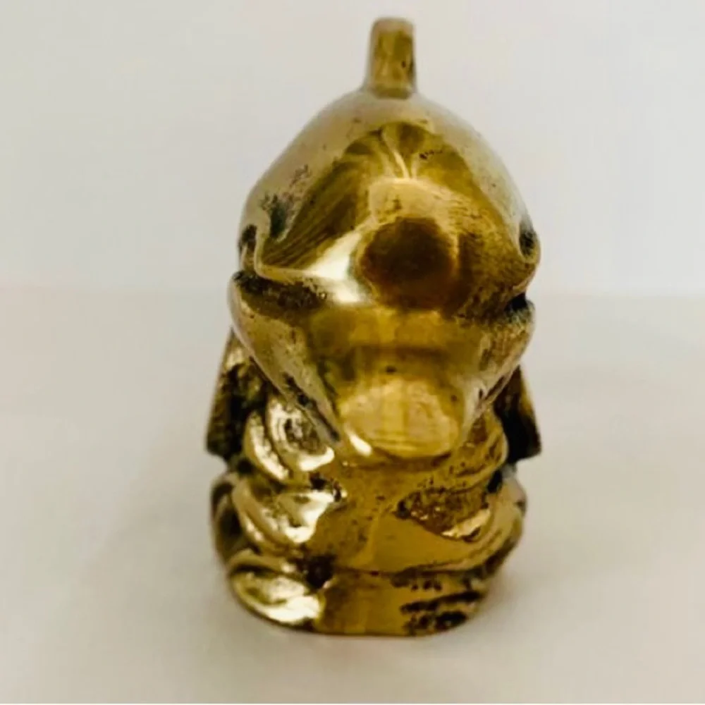 Vintage brass dolphin figurine Kmart